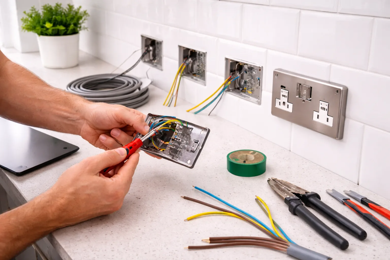 Kitchen and home alteration electrical work